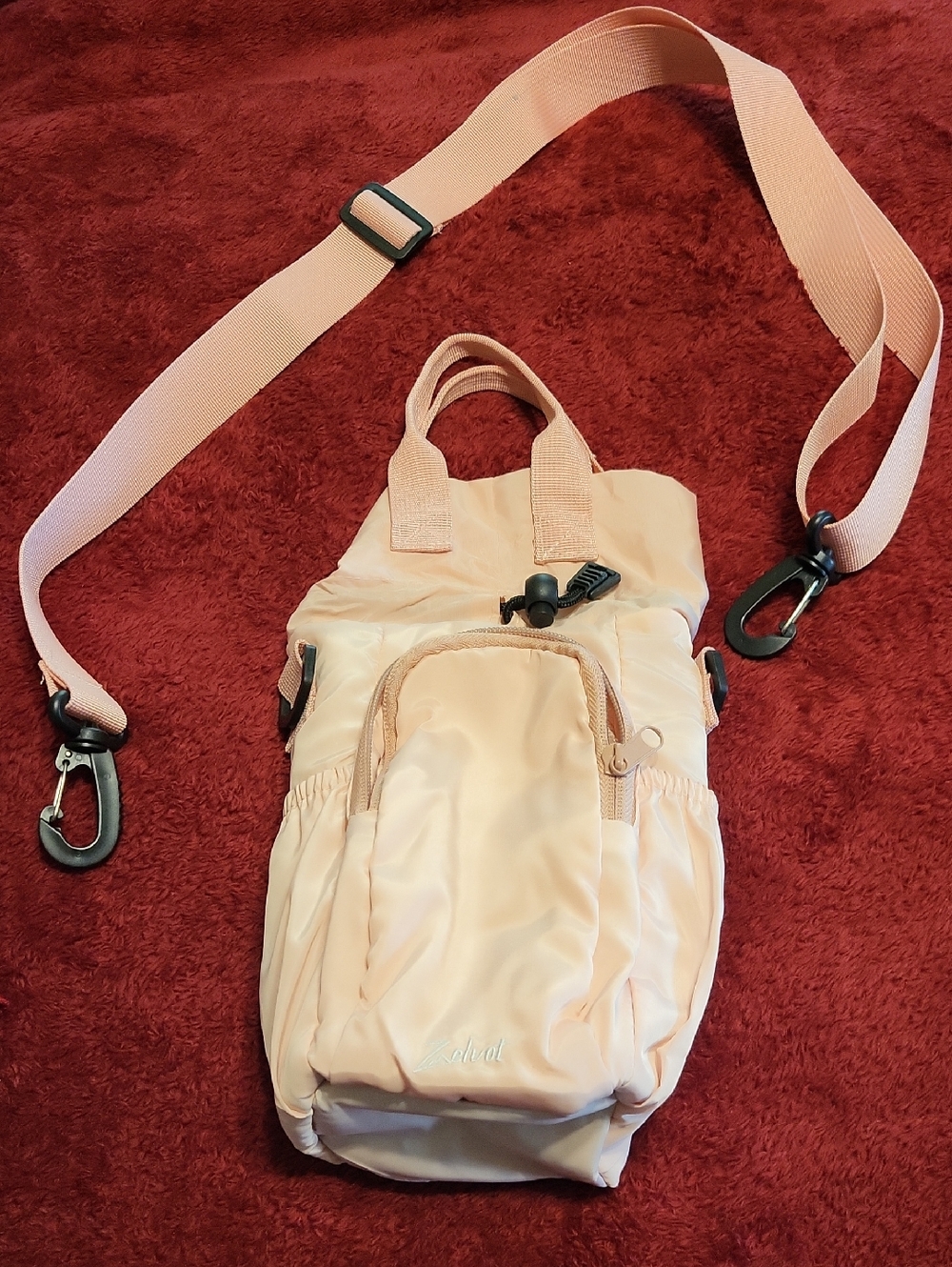 Light Pink  Insulated Drink Bag